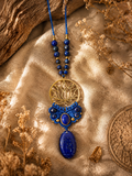 Heart chakra lotus necklace
