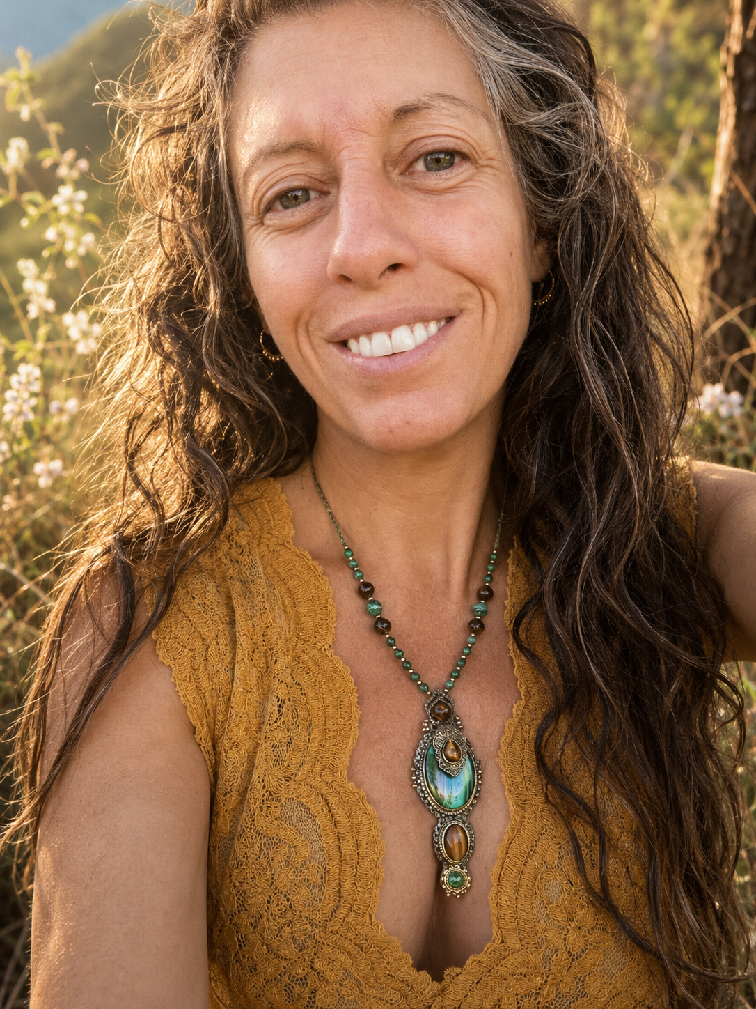 Forest priestess necklace